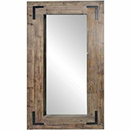 SCREEN GEMS 75 x 35 in. Kent Leaning Wood Mirror SG19A182
